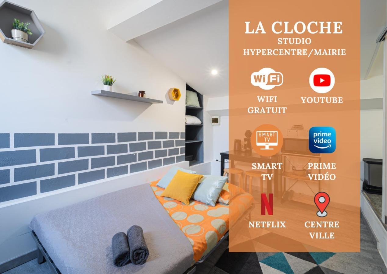 La Cloche Studio Hypercentre Mairie Libourne Esterno foto